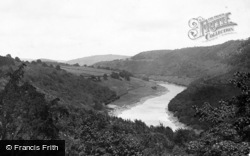 The Wye Valley From Tintern Road c.1935, Tintern