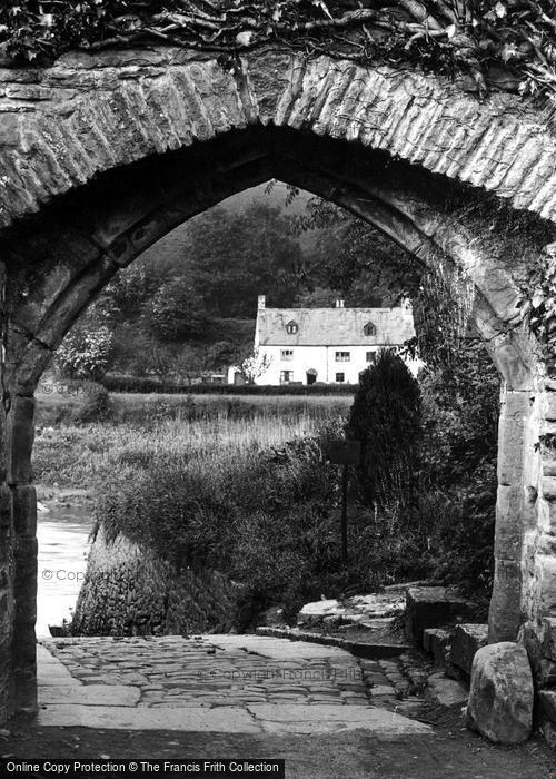Photo of Tintern, View Through Old Archway c.1935