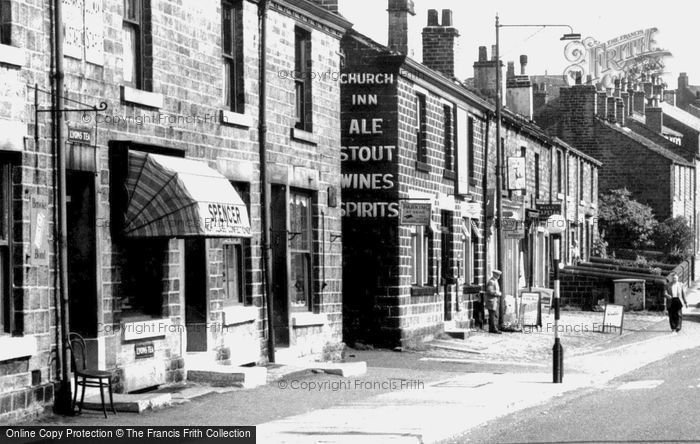 Photo of Tintwistle, Old Road c.1960