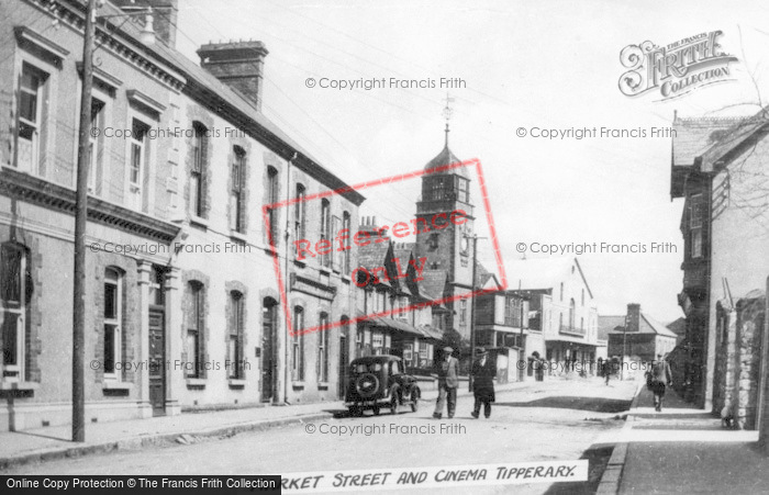 Photo of Tipperary, Market Street And Cinema c.1939