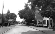 Post Office And Church Road 1953, Tiptree