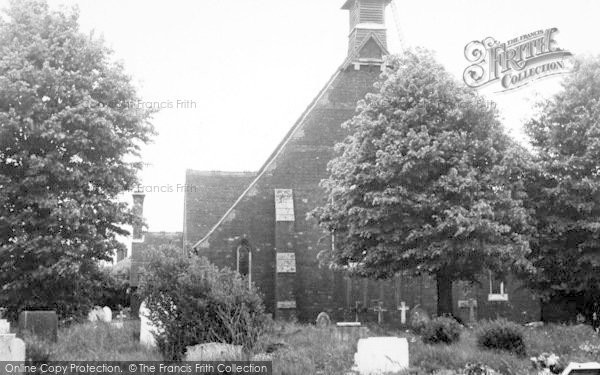 Photo of Tiptree, The Church c.1955