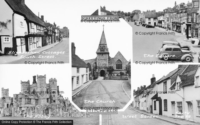 Photo of Titchfield, Composite c.1955