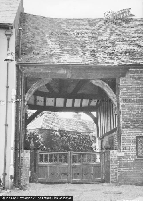 Photo of Titchfield, Gateway To The Old Lodge c.1955