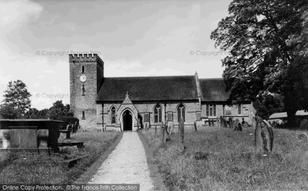Photo of Titley, St Peter's Church c.1960