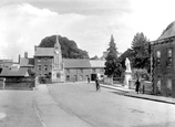 Clock Tower And Lowman Bridge 1920, Tiverton