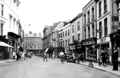 Fore Street c.1950, Tiverton
