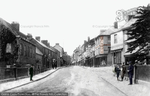 Photo of Tiverton, Gold Street 1903