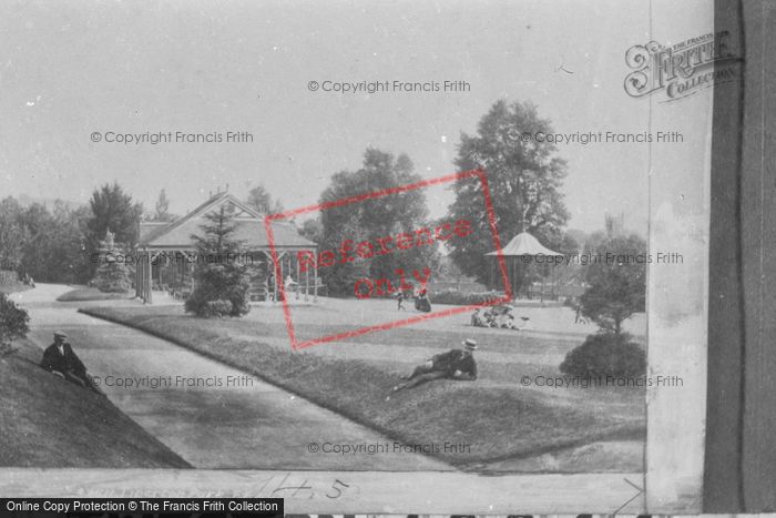Photo of Tiverton, In The Park 1903