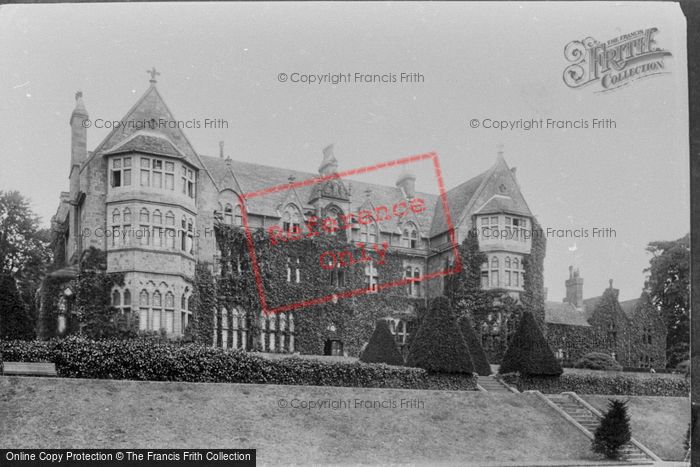 Photo of Tiverton, Knightshayes Court 1896
