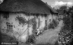 Old Cottages, Little Silver 1920, Tiverton
