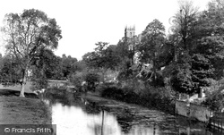 River Exe From The Bridge 1890, Tiverton