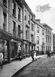 Shops In Fore Street 1920, Tiverton