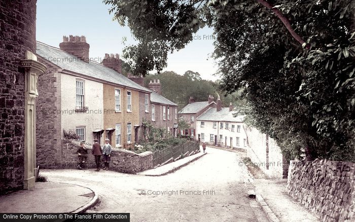 Photo of Tiverton, St Andrew Street 1920