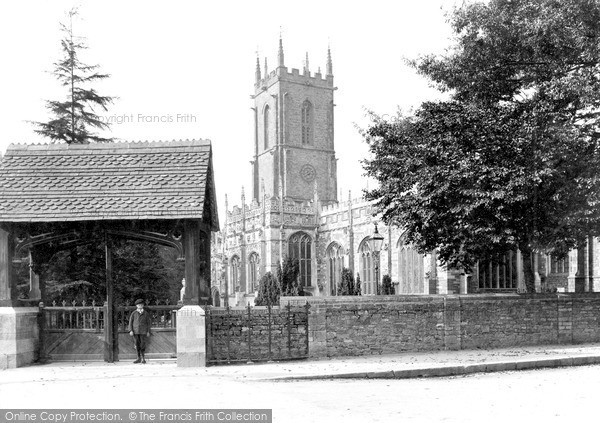 Photo of Tiverton, St Peter's Church c.1890
