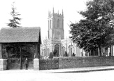 St Peter's Church c.1890, Tiverton
