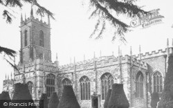 St Peter's Church c.1955, Tiverton