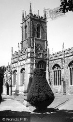 St Peter's Church c.1960, Tiverton
