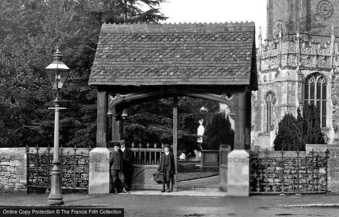 Photo of Tiverton, St Peter's Church Lychgate 1907