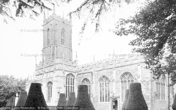 Photo of Tiverton, St Peter's Parish Church c.1960