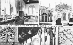 St Peter's Parish Church Composite c.1960, Tiverton