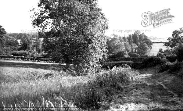Photo of Tiverton, The Canal c.1955