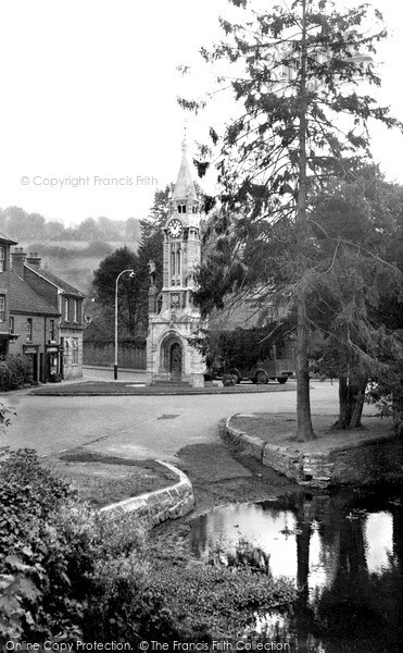 Photo of Tiverton, The Clock Tower c.1955