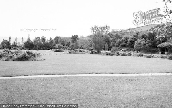 Photo of Tiverton, The Gardens c.1960