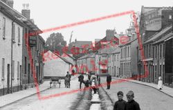 The Queen's Head And Castle Street 1920, Tiverton