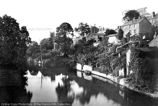 Photo of Tiverton, The River Exe 1920
