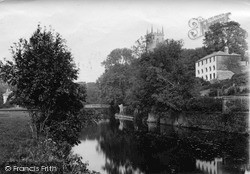 The River Exe c.1890, Tiverton