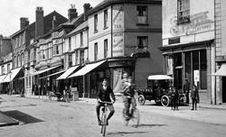 Thorne's Grocery, Gold Street  1920, Tiverton