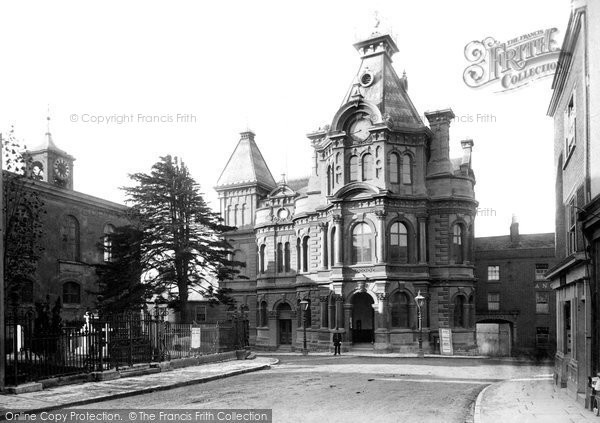 Photo of Tiverton, Town Hall 1890