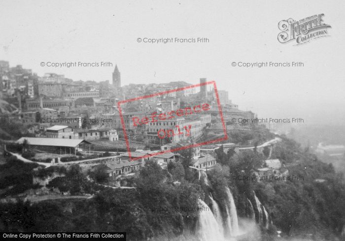 Photo of Tivoli, View With Waterfalls c.1930
