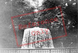 Villa D'este, The Oval Fountain c.1930, Tivoli