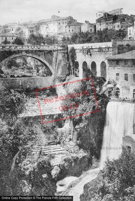 Photo of Tivoli, Villa Gregoriana, Ponte Gregoriano c.1930
