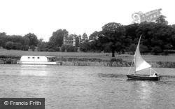 Boats On The Canal c.1955, Tixall