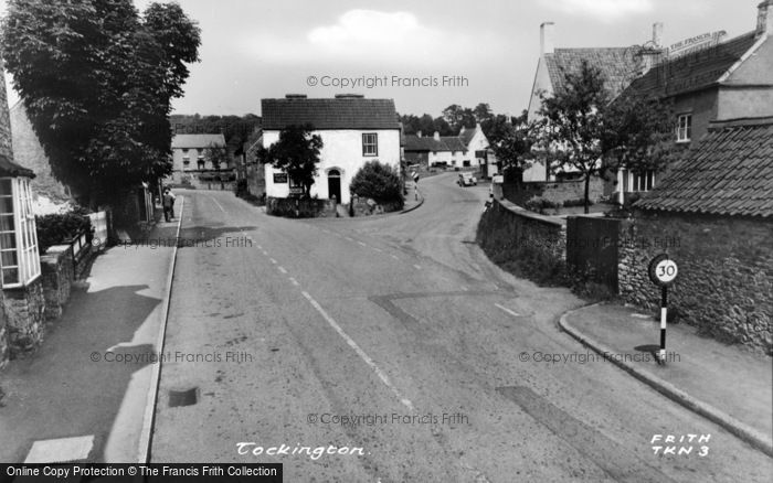 Photo of Tockington, The Village c.1955