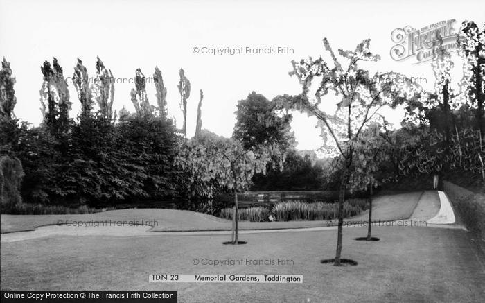 Photo of Toddington, Memorial Gardens c.1960