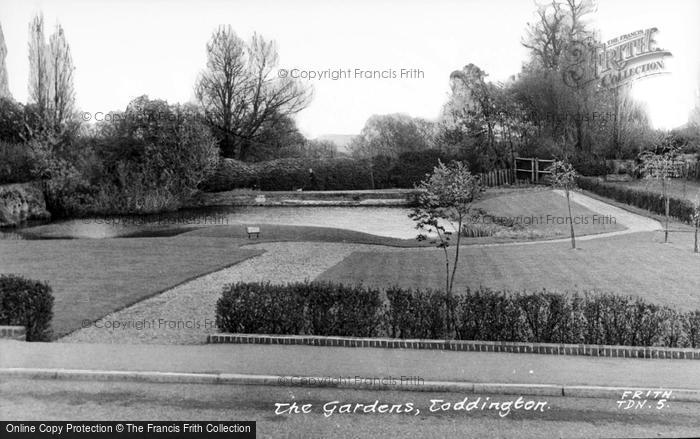 Photo of Toddington, The Gardens c.1955