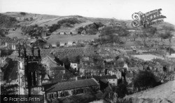 Parish Church From Lovers' Walk c.1965, Todmorden