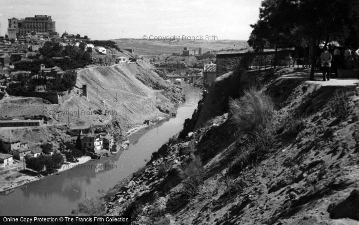 Photo of Toledo, River Tagus 1960