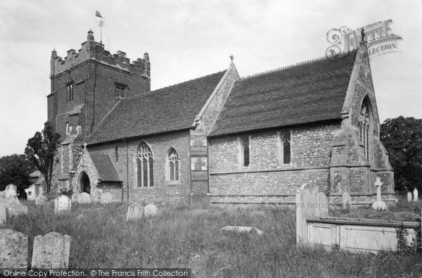 Photo of Tollesbury, St Mary's Church c.1955