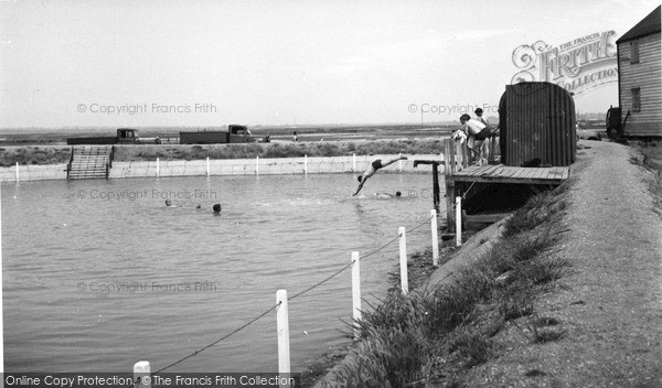 Photo of Tollesbury, Swimming Pool c.1960