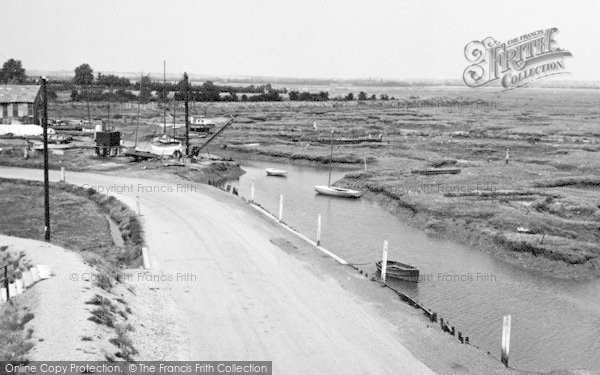 Photo of Tollesbury, View From Woodrolfe c.1960