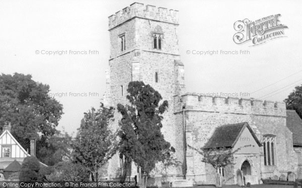 Photo of Tolleshunt D'Arcy, St Nicholas Church c.1960