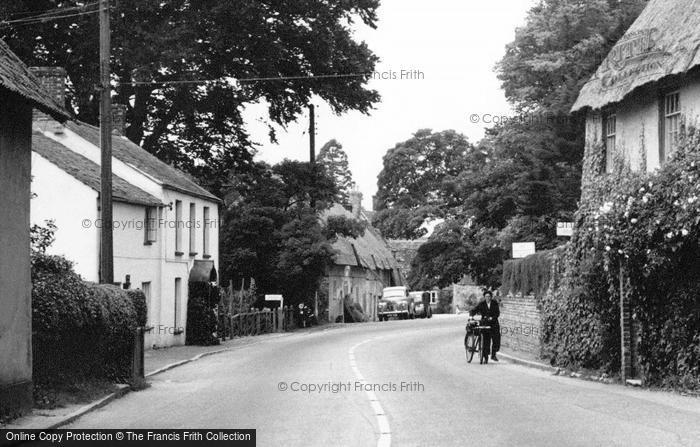Photo of Tolpuddle, Main Street 1956