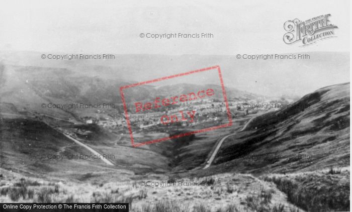Photo of Ton Pentre, Bwlch Mountain Road c.1965