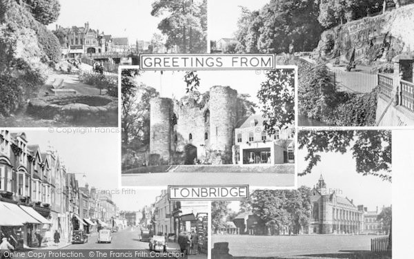 Photo of Tonbridge, Composite c.1955