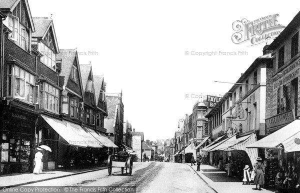 Photo of Tonbridge, High Street 1890